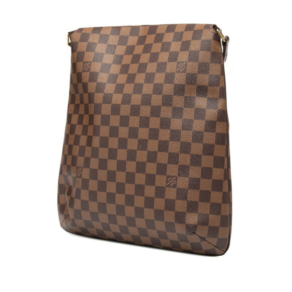 LOUIS VUITTON Authentic Brown Damier Leather Shoulder Bag - Picture 2 of 6